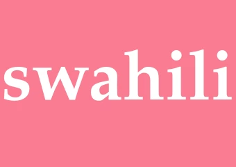 Synonym swahili