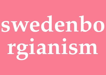 Synonym swedenborgianism