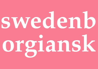 Synonym swedenborgiansk