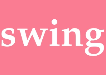 Synonym swing