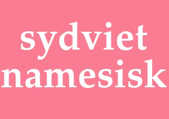 Synonym sydvietnamesisk