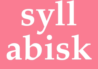 Synonym syllabisk