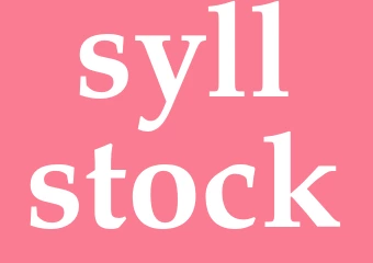 Synonym syllstock
