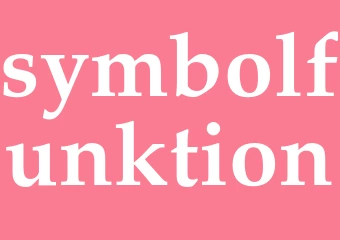 Synonym symbolfunktion