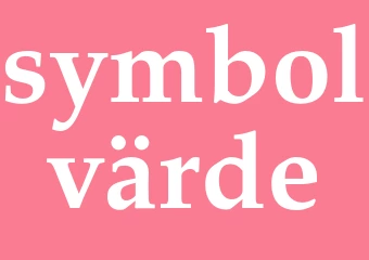 Synonym symbolvärde