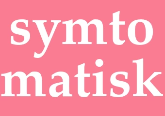 Synonym symtomatisk