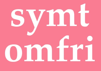 Synonym symtomfri