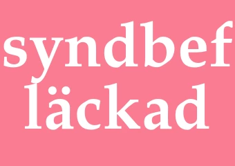 Synonym syndbefläckad