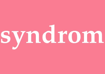 Synonym syndrom