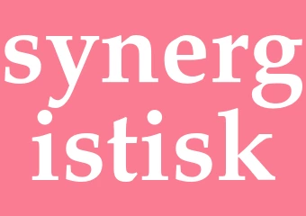 Synonym synergistisk