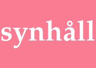 Synonym synhåll
