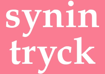 Synonym synintryck