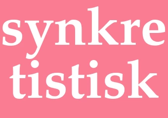 Synonym synkretistisk