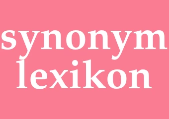 Synonym synonymlexikon