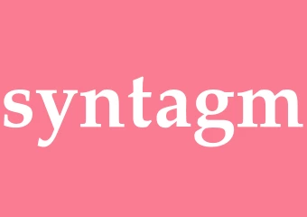 Synonym syntagm