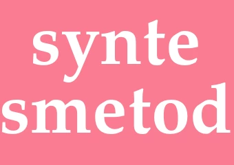 Synonym syntesmetod