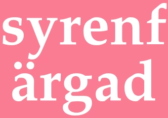 Synonym syrenfärgad