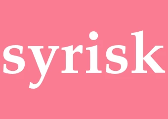 Synonym syrisk