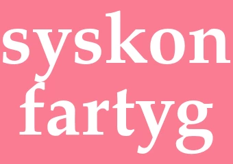 Synonym syskonfartyg