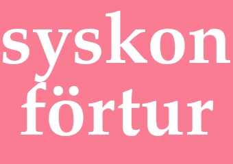 Synonym syskonförtur