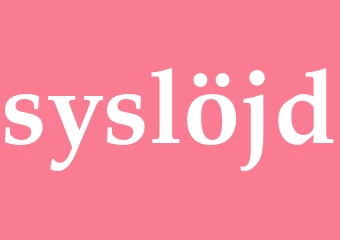 Synonym syslöjd