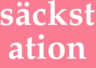 Synonym säckstation