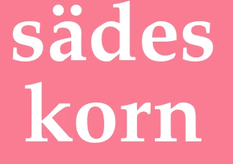 Synonym sädeskorn