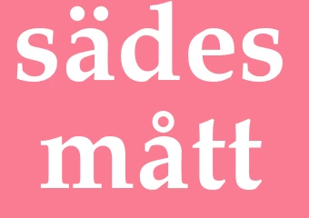 Synonym sädesmått