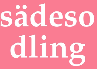 Synonym sädesodling