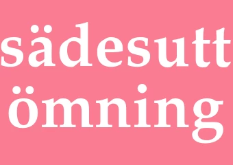 Synonym sädesuttömning