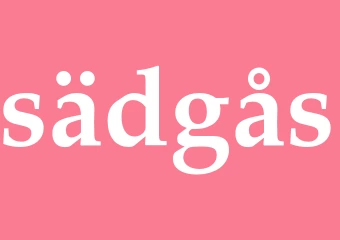 Synonym sädgås