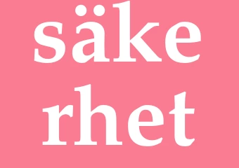 Synonym säkerhet