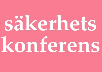 Synonym säkerhetskonferens