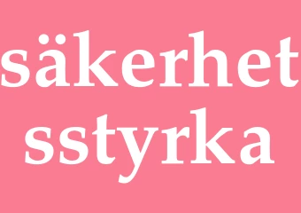 Synonym säkerhetsstyrka