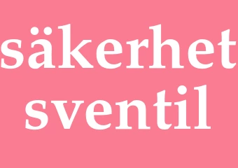 Synonym säkerhetsventil