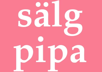 Synonym sälgpipa