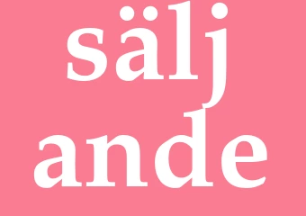 Synonym säljande