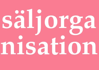 Synonym säljorganisation