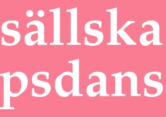 Synonym sällskapsdans