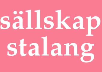 Synonym sällskapstalang