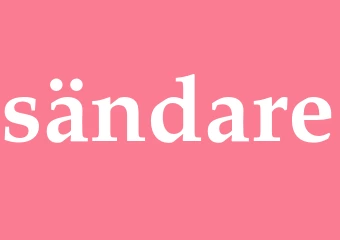 Synonym sändare