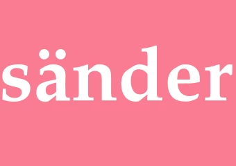 Synonym sänder