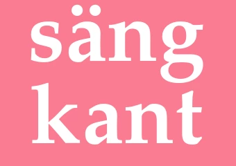 Synonym sängkant