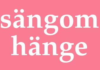 Synonym sängomhänge