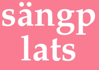 Synonym sängplats