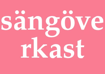 Synonym sängöverkast