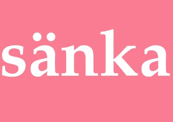 Synonym sänka