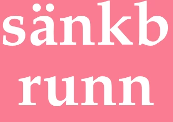 Synonym sänkbrunn