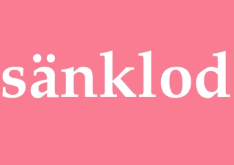 Synonym sänklod