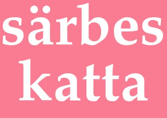 Synonym särbeskatta